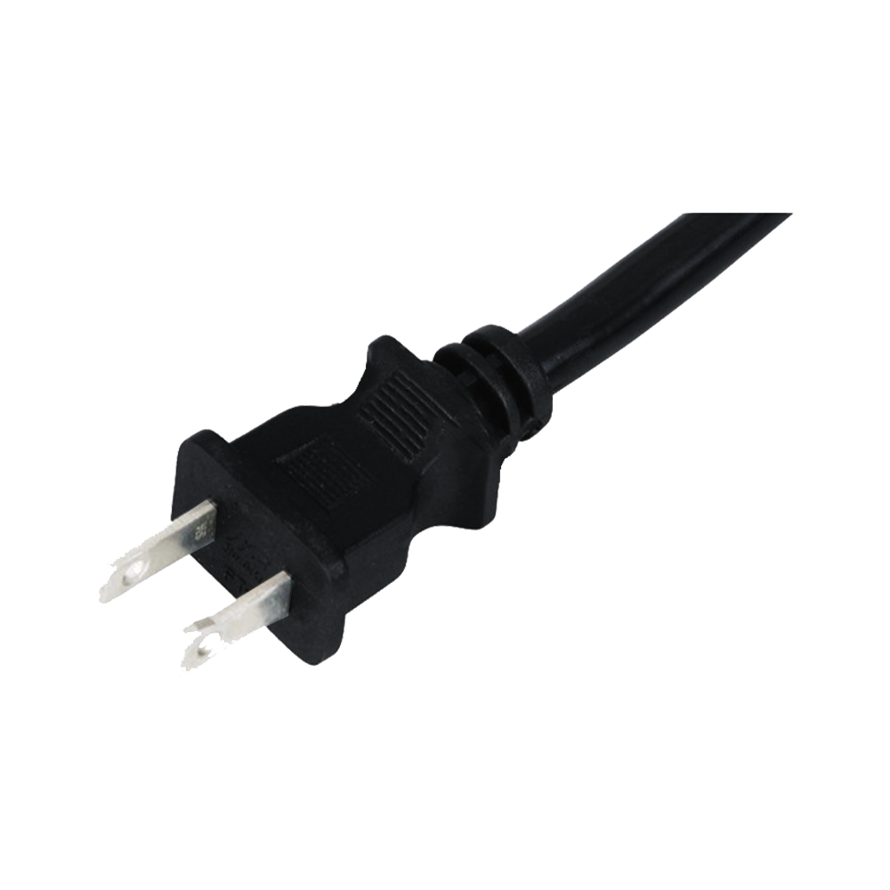 FT-2A američki standardni dvožilni plosnati utikač UL certificirani kabel za napajanje