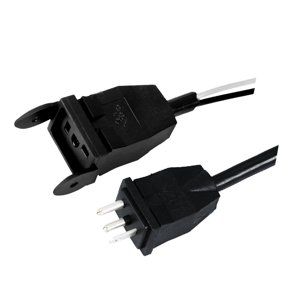 FT-5~FT-5Z Američki standardni trožilni utikač za unutarnju i vanjsku univerzalnu seriju utikača za sunčanje s produžnim kabelom za uho UL certificirani kabel za napajanje