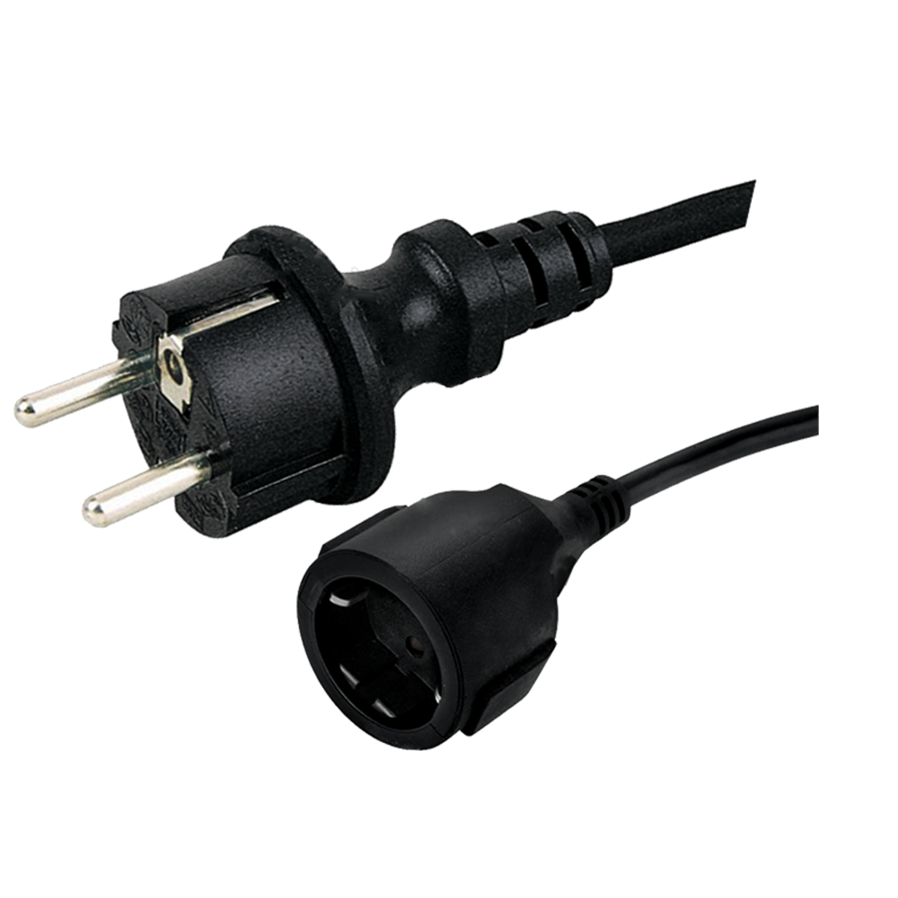 JF-03F~JF-03Z Europski standardni trožilni vodootporni produžni kabel s univerzalnom glavom za unutarnju i vanjsku upotrebu VDE certificirani kabel za napajanje